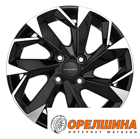 Khomen Wheels  KHW1402  5,5х14  4х100  ЕТ46  54,1 Black-FP